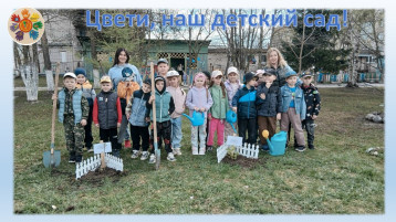 ЦВЕТИ, НАШ ДЕТСКИЙ САД!.